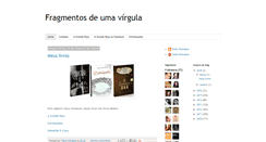 Desktop Screenshot of fragmentosdeumavirgula.com.br